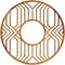 Ekena Millwork Empire Architectural Grade PVC Pierced Ceiling Medallion, Antiqued Copper, 16"OD x 5 7/8"ID x 1/2"P CMPP16EPACO - alternate 1